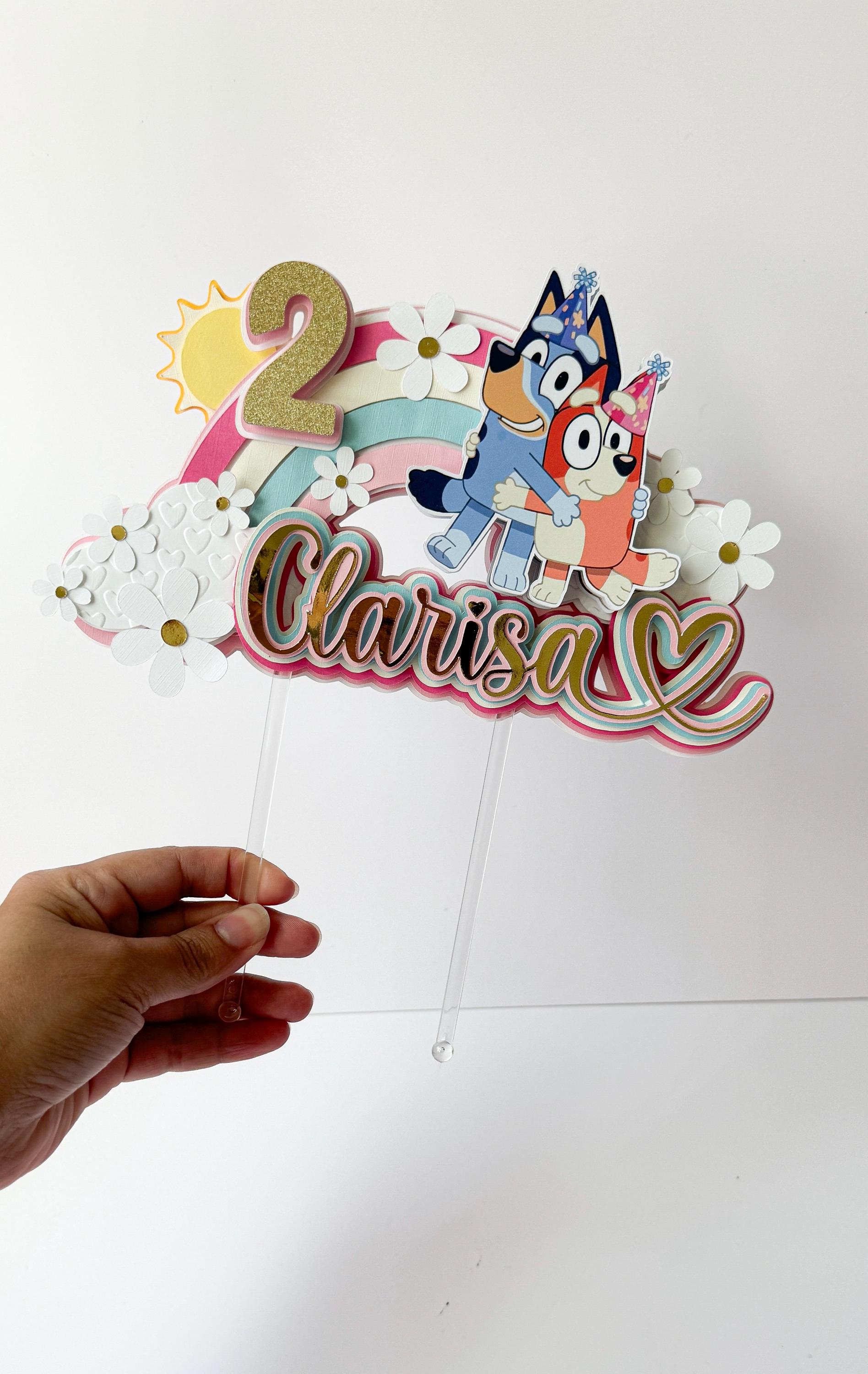 Bluey Cake Topper