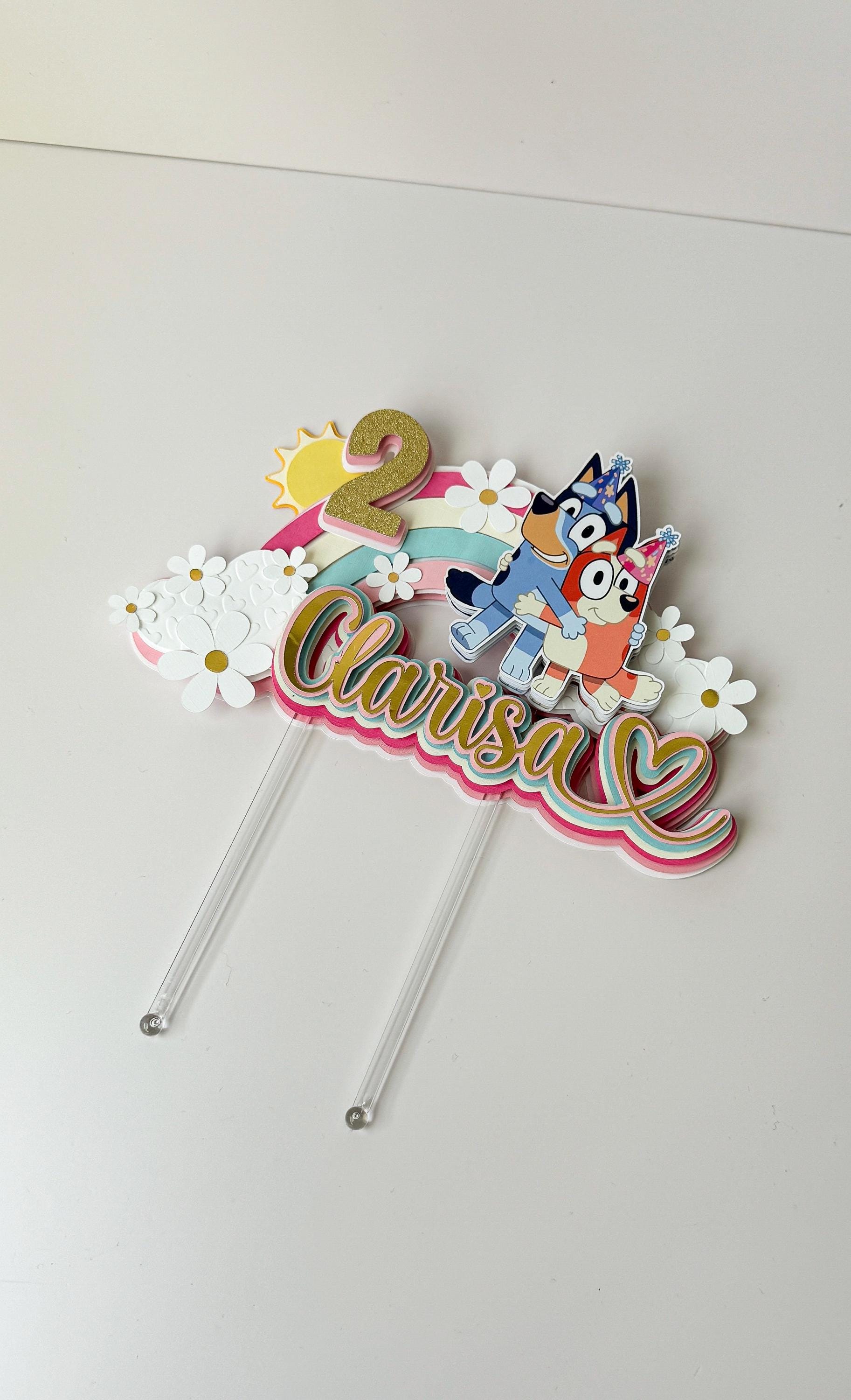 Bluey Cake Topper