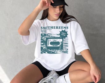 Joji Cassette Tape Graphic Tee, Smithereens Album T-Shirt, Indie Pop Clothing