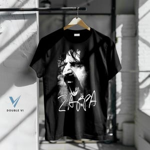 Frank Zappa Screaming Face Shirt T-Shirt – Frank Zappa Shirt, Music Shirt, Vintage Rock Music Shirt, Retro Tour Merch for Music Fans