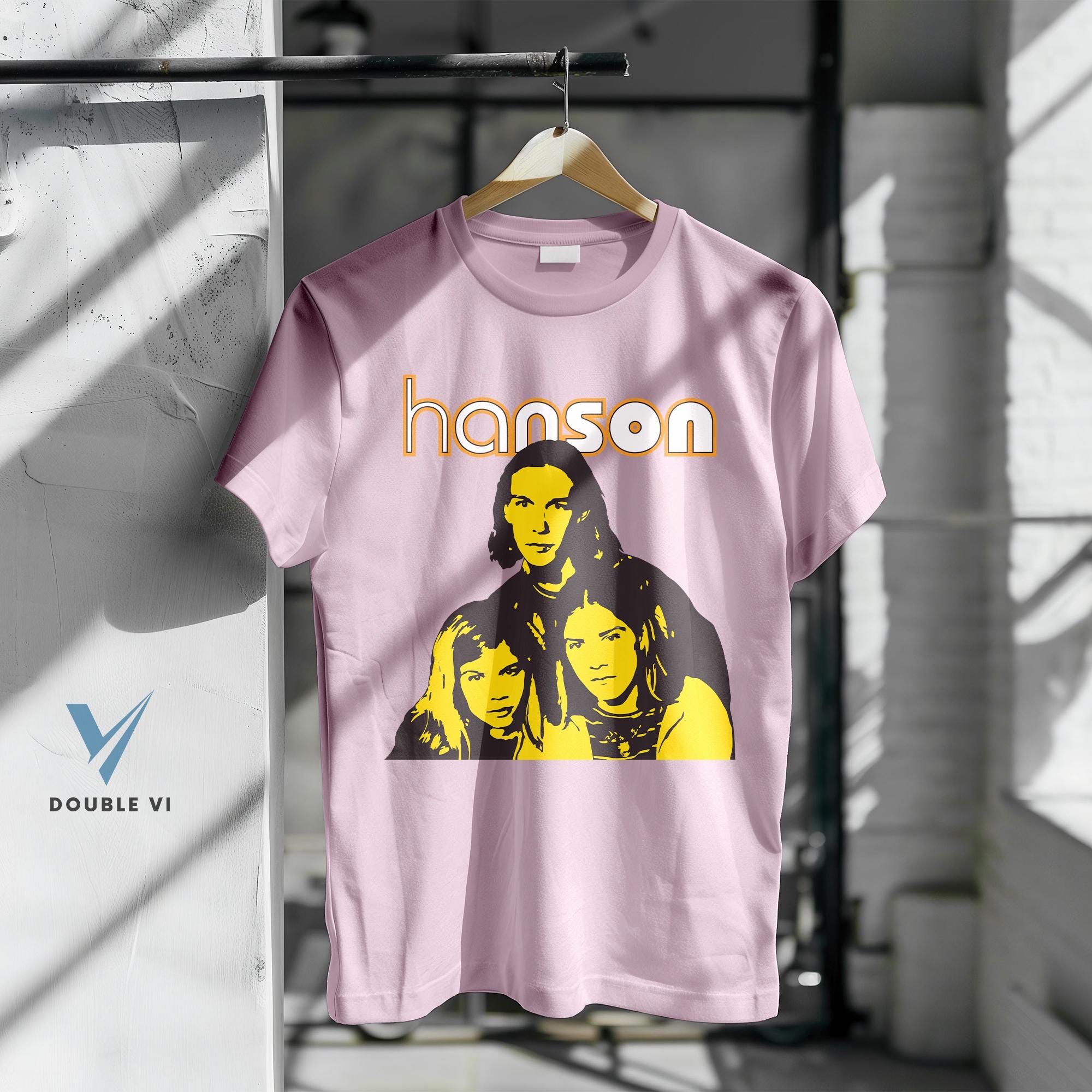 HANSON レアデザイン バンドTシャツ Hanson Band T-shirt - Retro Hanson Band Inspired 90's Graphic Tees