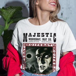 Nosferatu T-Shirt - Vampire Dracula - Vintage Horror Inspired Graphic Tees - Classic Horror Movie Fan - Unisex T-shirt