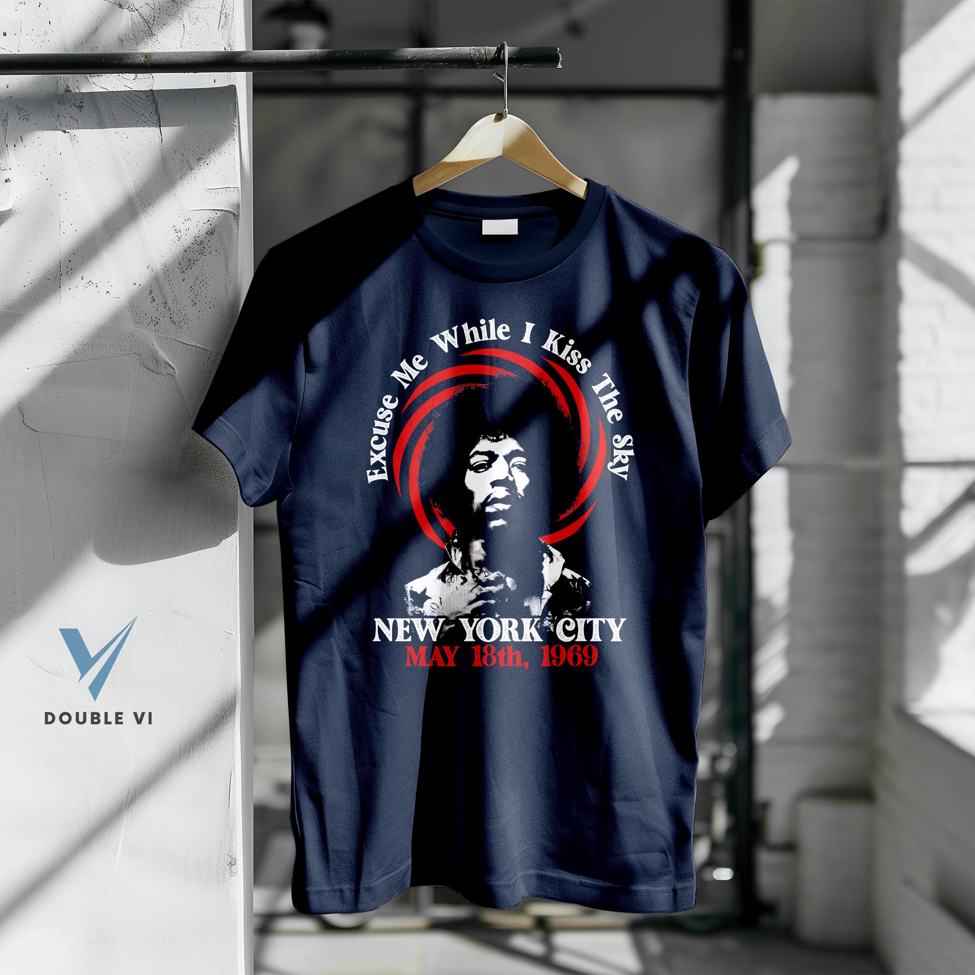 Vintage Jimi Hendrix 1969 US Tour T-shirt – Jimi Hendrix Shirt