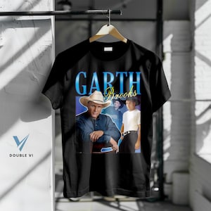 Garth Brooks T-Shirt - Country Music Shirt - Bootleg Garth Brooks Inspired 90&#39;s Graphic Tees - Country Rock - Unisex T-shirt