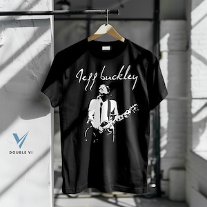 Jeff Buckley T-Shirt - Jeff Buckley Inspired 90&#39;s Graphic Tees - Music Tee Shirt - Alternative - Gifts for Fan - Unisex T-shirt
