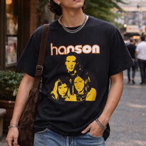 Hanson Band T-shirt - Retro Hanson Band Inspired 90's Graphic Tees