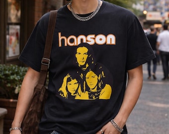 Hanson Band T-Shirt - Retro Hanson Band Inspired 90's Graphic Tees - Hanson Brothers - Classic Band Shirt - Gifts for Fan - Unisex T-shirt