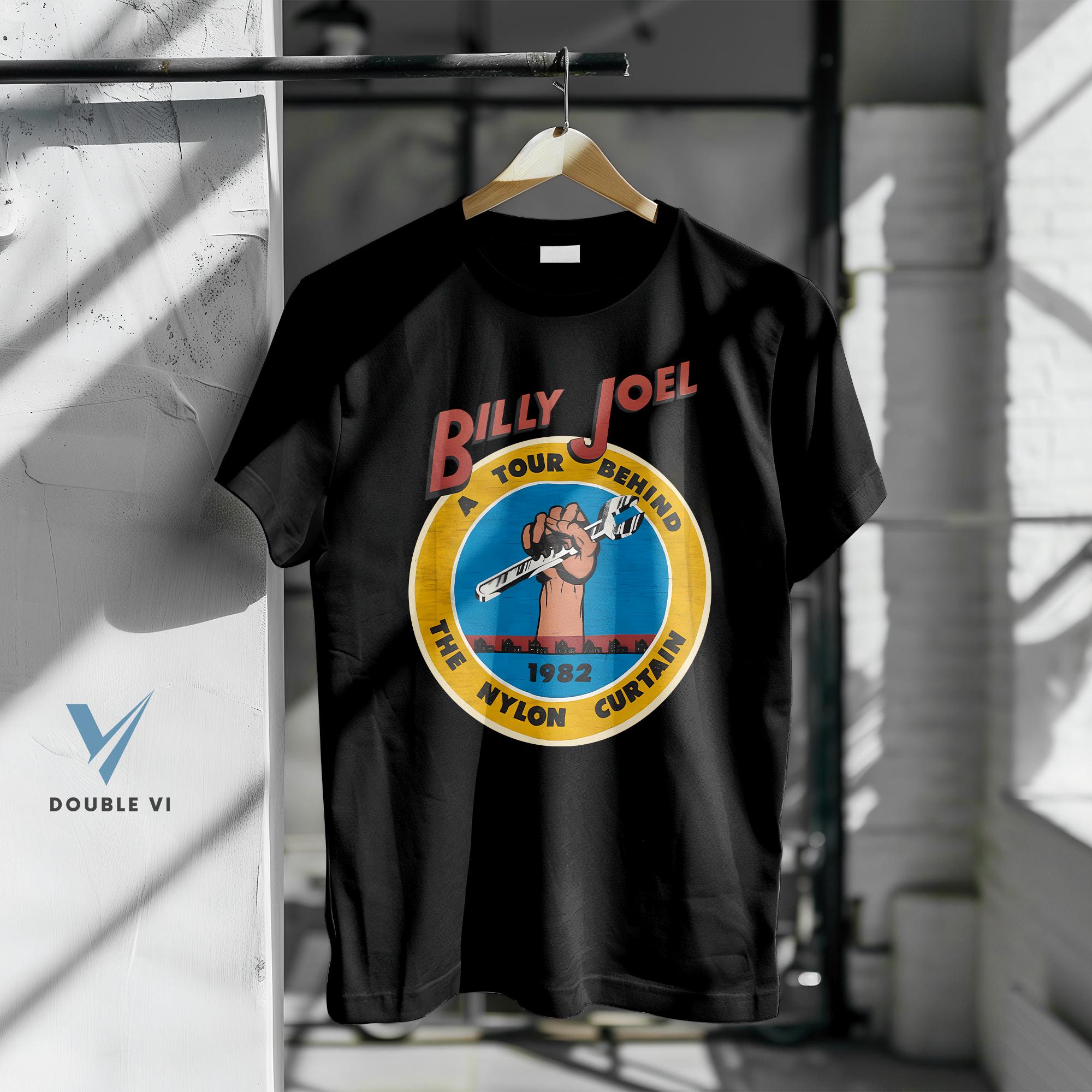 Billy Joel the Nylon Curtain 1982 T-shirt, Billy Joel Shirt 