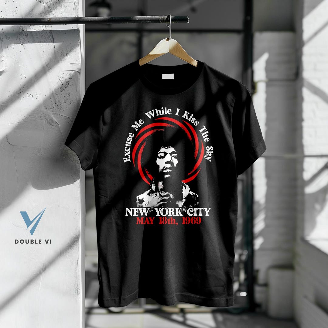 Vintage Jimi Hendrix 1969 US Tour T-shirt – Jimi Hendrix Shirt