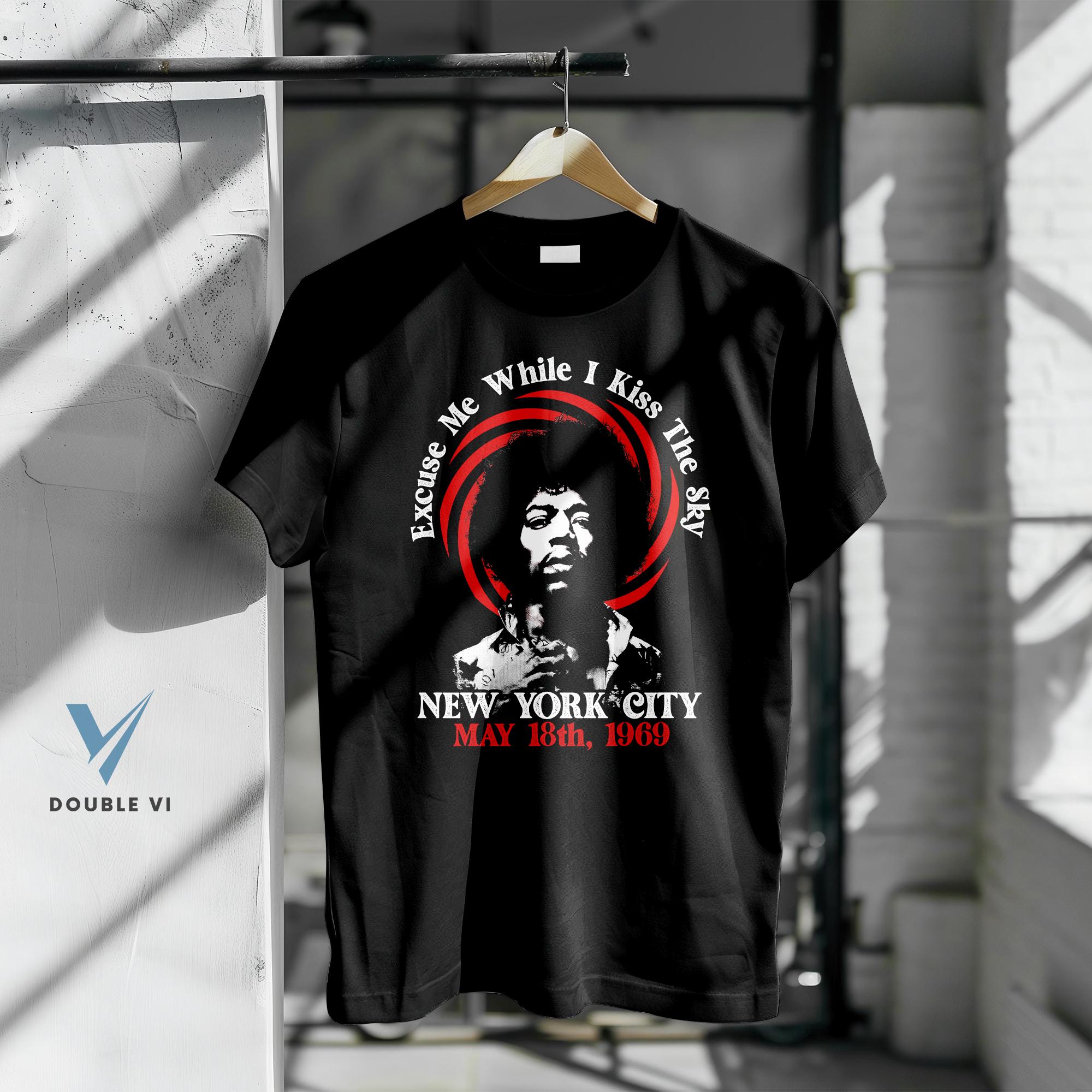 Vintage Jimi Hendrix 1969 US Tour T-shirt – Jimi Hendrix Shirt
