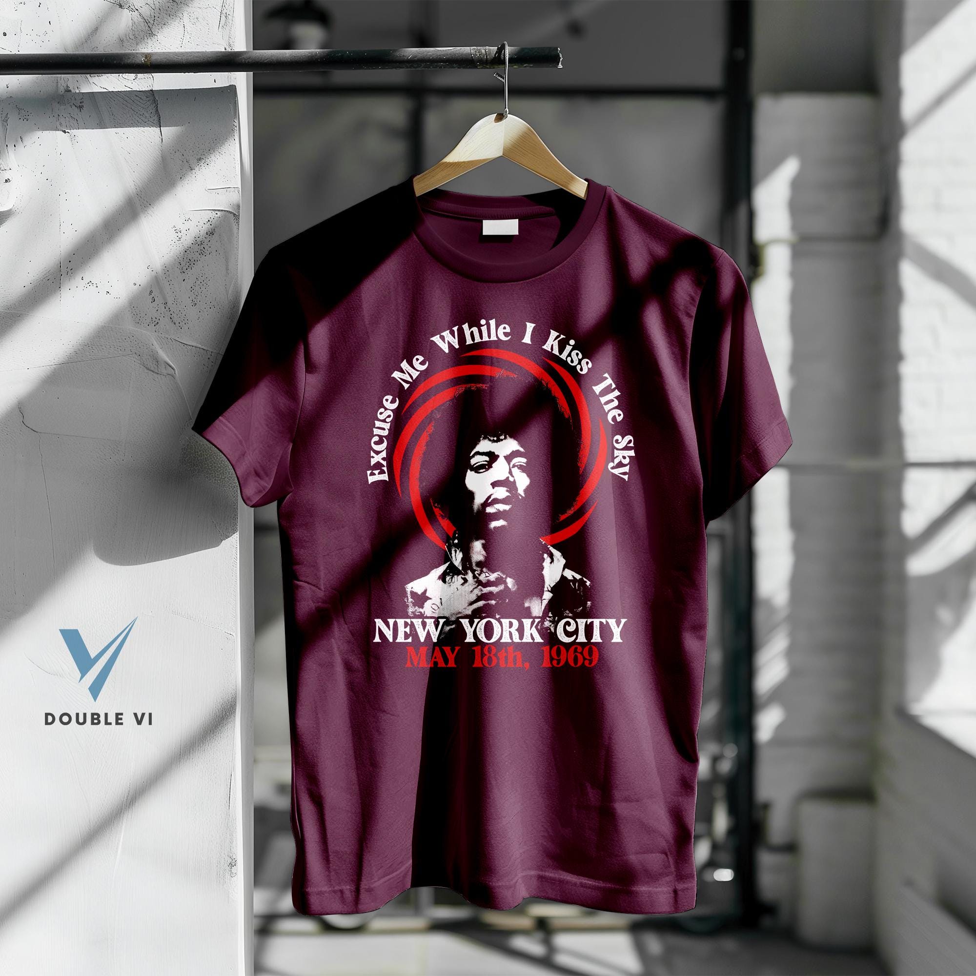Vintage Jimi Hendrix 1969 US Tour T-shirt – Jimi Hendrix Shirt