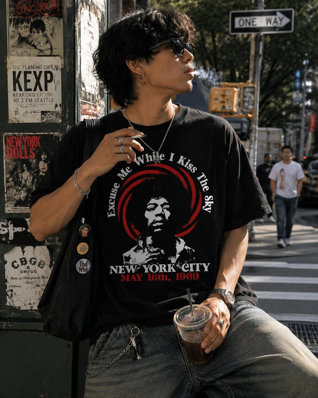 Vintage Jimi Hendrix 1969 US Tour T-shirt – Jimi Hendrix Shirt