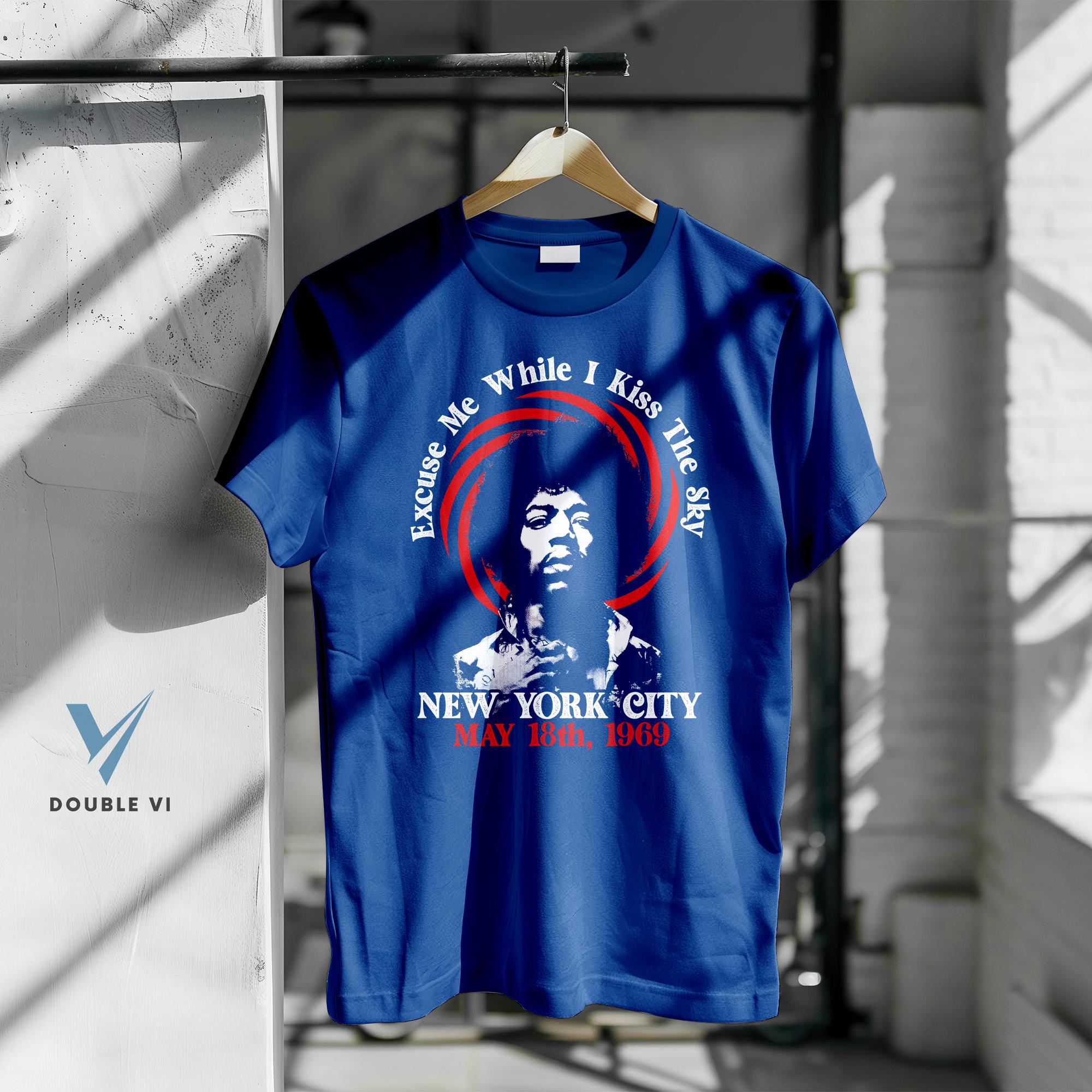 Vintage Jimi Hendrix 1969 US Tour T-shirt – Jimi Hendrix Shirt