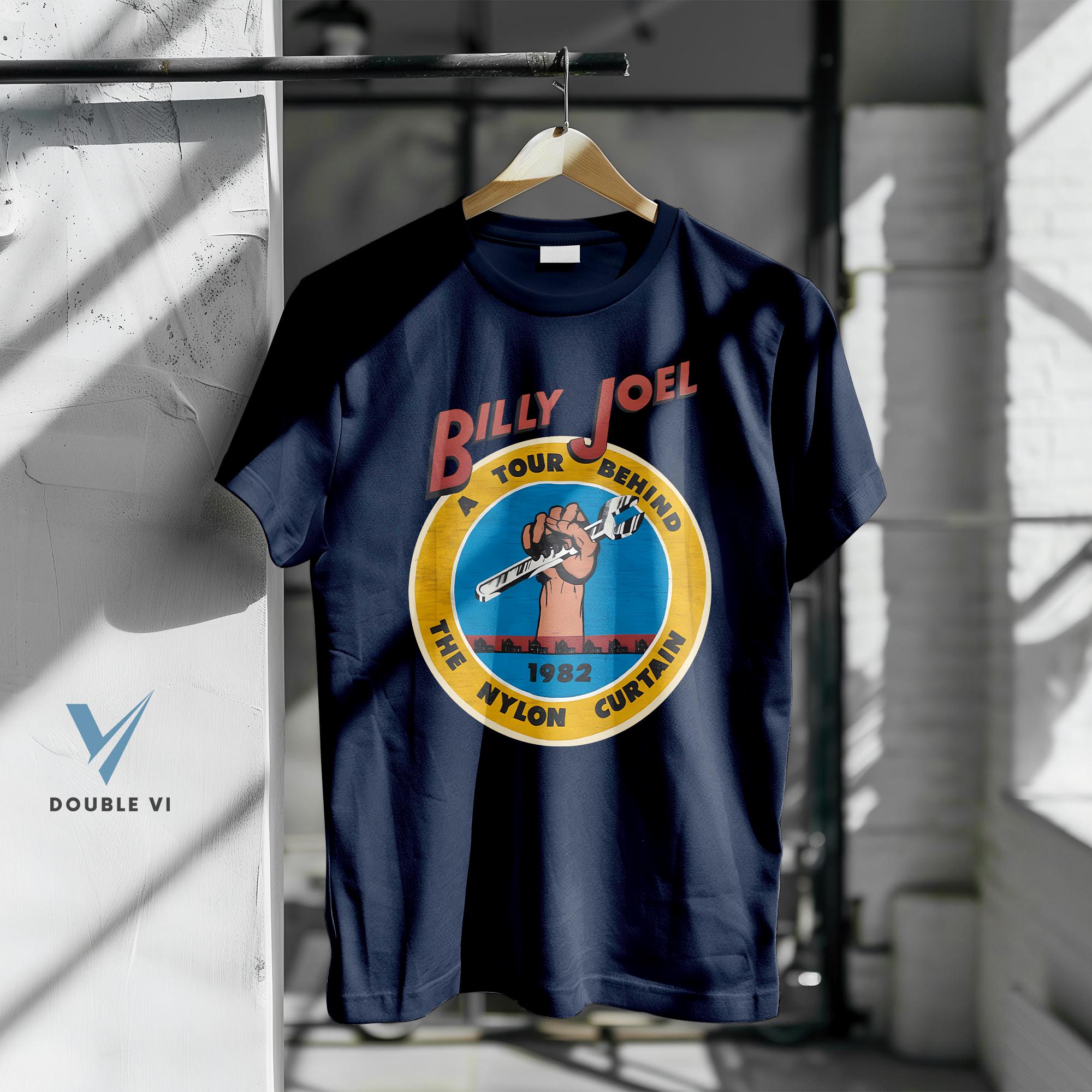 Billy Joel the Nylon Curtain 1982 T-shirt, Billy Joel Shirt 