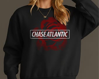 Chase Atlantic Rose Logo Sweatshirt – Chase Atlantic Shirt, Chase Atlantic Tour, Music Shirt, POP Music Shirt