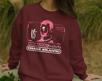 Chase Atlantic Beauty in Death Tour Sweatshirt – Chase Atlantic Shirt, Chase Atlantic Tour, Music Shirt, POP Music Shirt