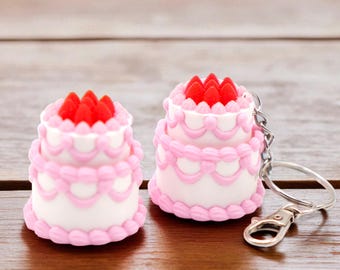 Fidget Clicker Keychain, Stress Relief Sensory Toy, PLA Plastic