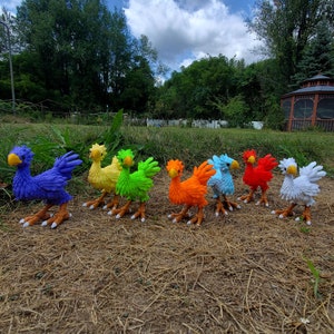 3D Printed 5 Color Chocobo