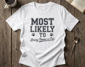 Cat Lover Tee | Rescue & Foster Kitten TShirt| Funny Kitty Adoption | Cat Shelter Volunteer Shirt