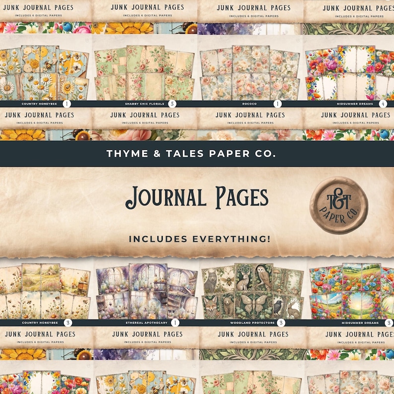 Entire Shop Bundle Junk Journal, Lifetime Access Pass, Entire Shop ...