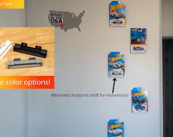 Hotwheels Display Shelf: Minimalist Wall Art Storage