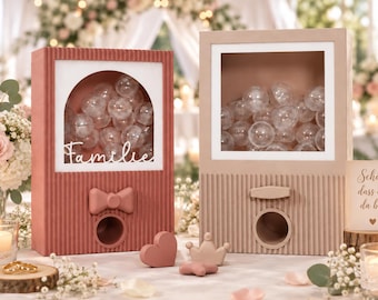Máquina expendedora de cápsulas impresa en 3D / Calendario de Adviento / Decoración de bodas / Máquina expendedora de regalos / Hazlo tú mismo