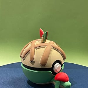 Figura de Appletun de Pokémon | Decoración impresa en 3D | Regalo para fans de Pokémon | Hecho a mano