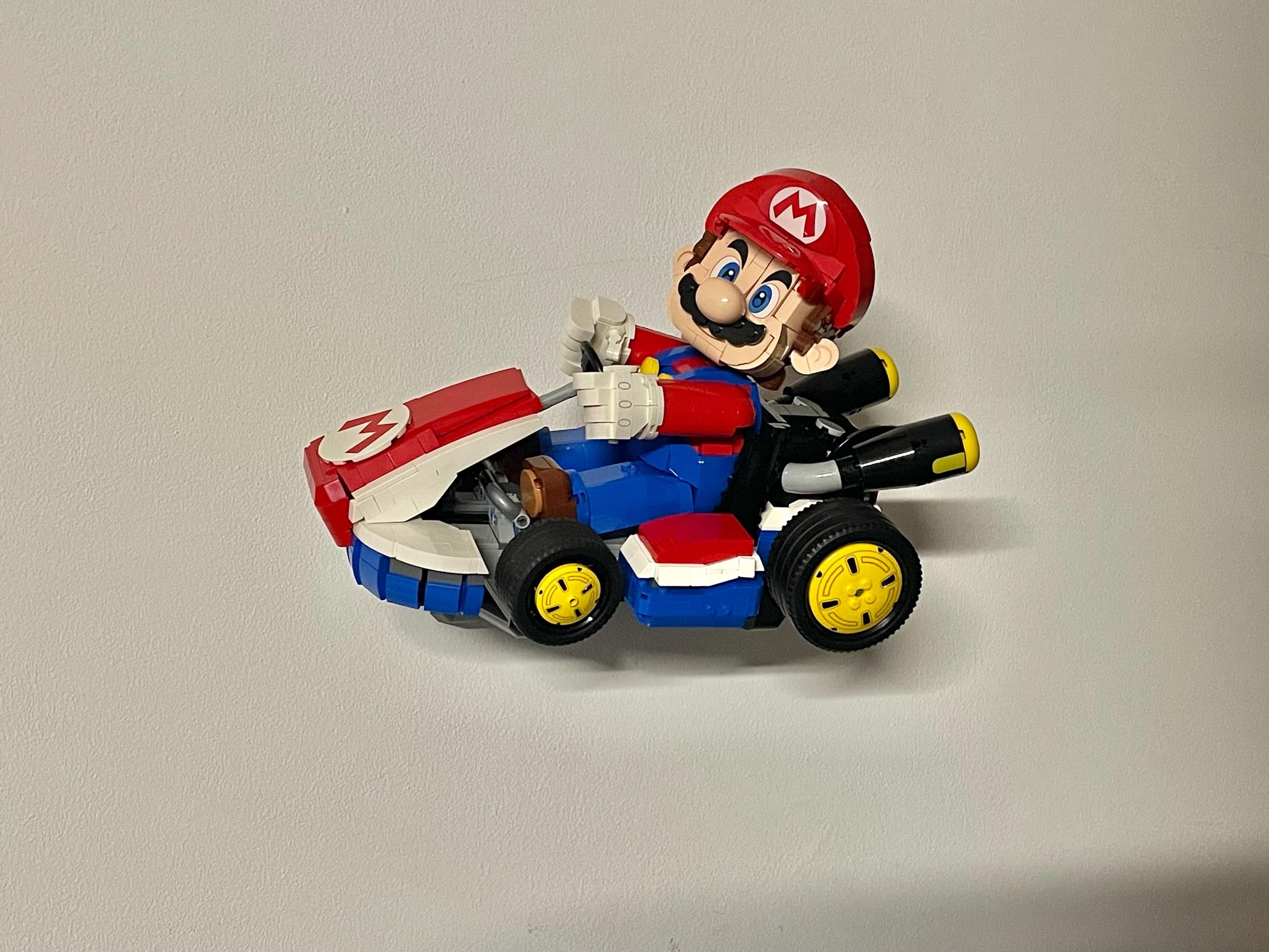 Wall Mount for LEGO Mario Kart™: Mario & Standard Kart 72037 - Etsy