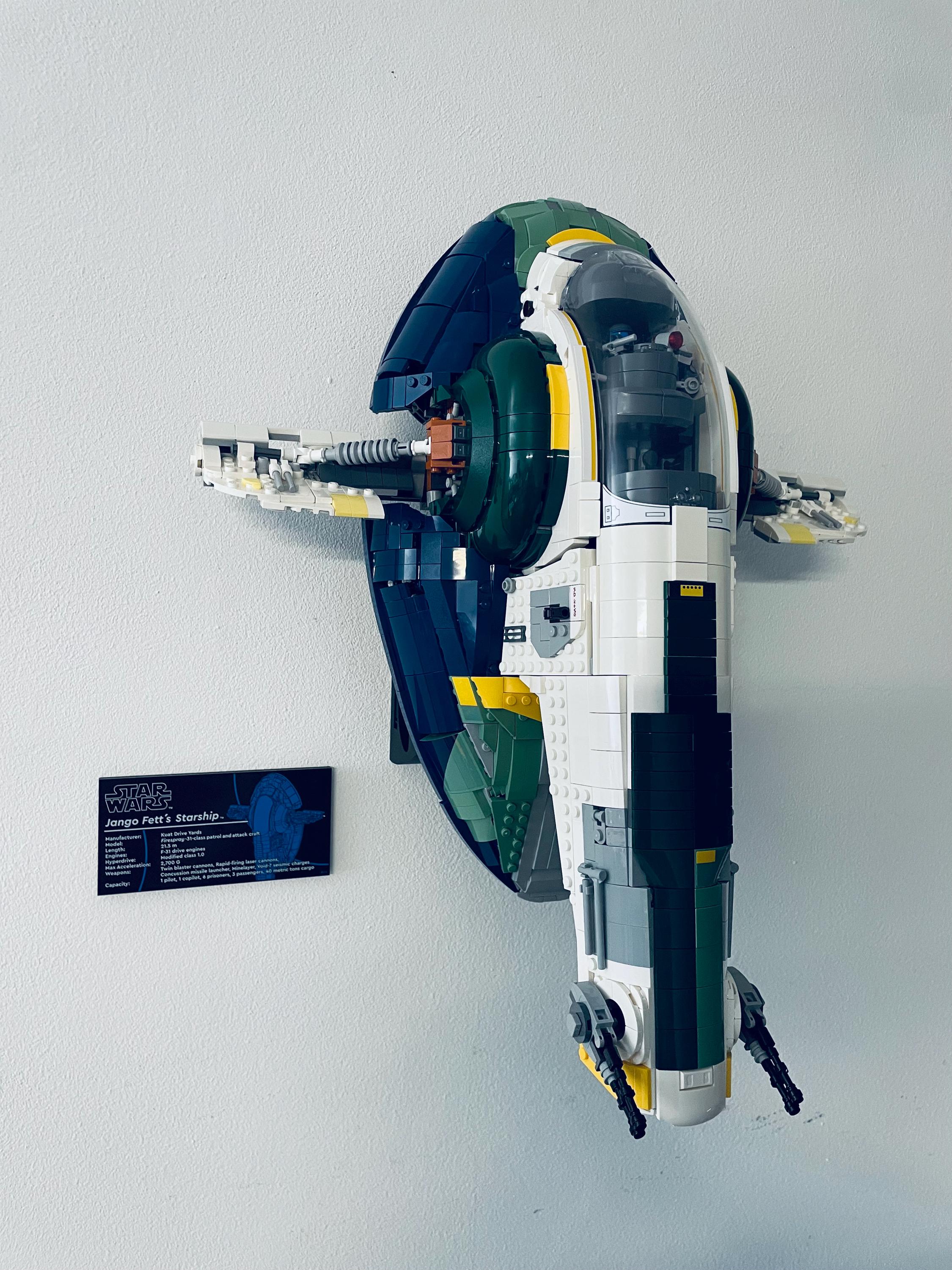 LEGO スターウォーズ (75409) UCS ジャンゴ・フェットのスターシップ用 