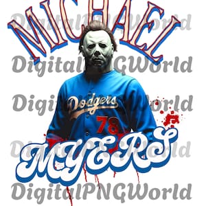Los Dodgers Michael Myers PNG
