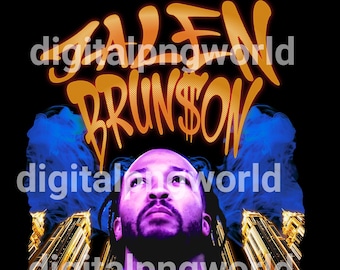 Knicks Jalen Bruson T-shirt PNG