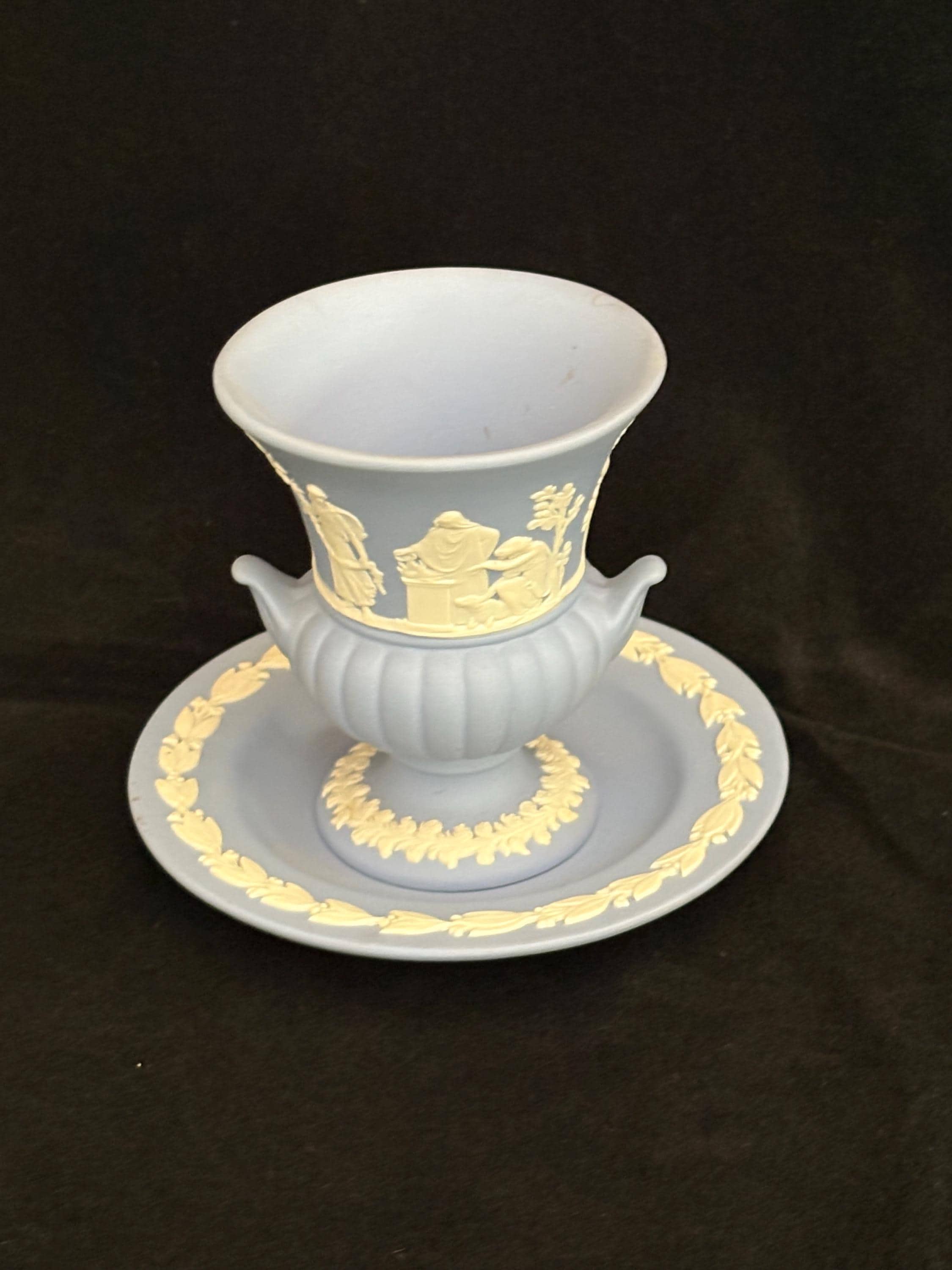 ウェッジウッド ジャスパー トロフィー オブジェ ビンテージ　R8SA340 Jasperware Trophy Urn - Etsy