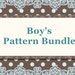 see more listings in the Pattern Bundles section