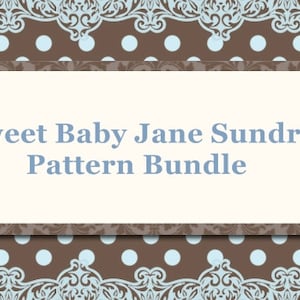 Sweet Baby Jane Sundress Pattern Bundle Mother Big Sister Little Sister