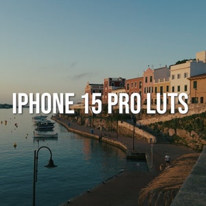 DC iPhone LUT Pack - Apple ProRes Log to Rec709 + Free LUT - iPhone 16, 15 & 14
