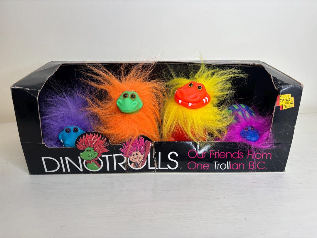 Dinotrolls Our Friends From One Trollian BC - Etsy