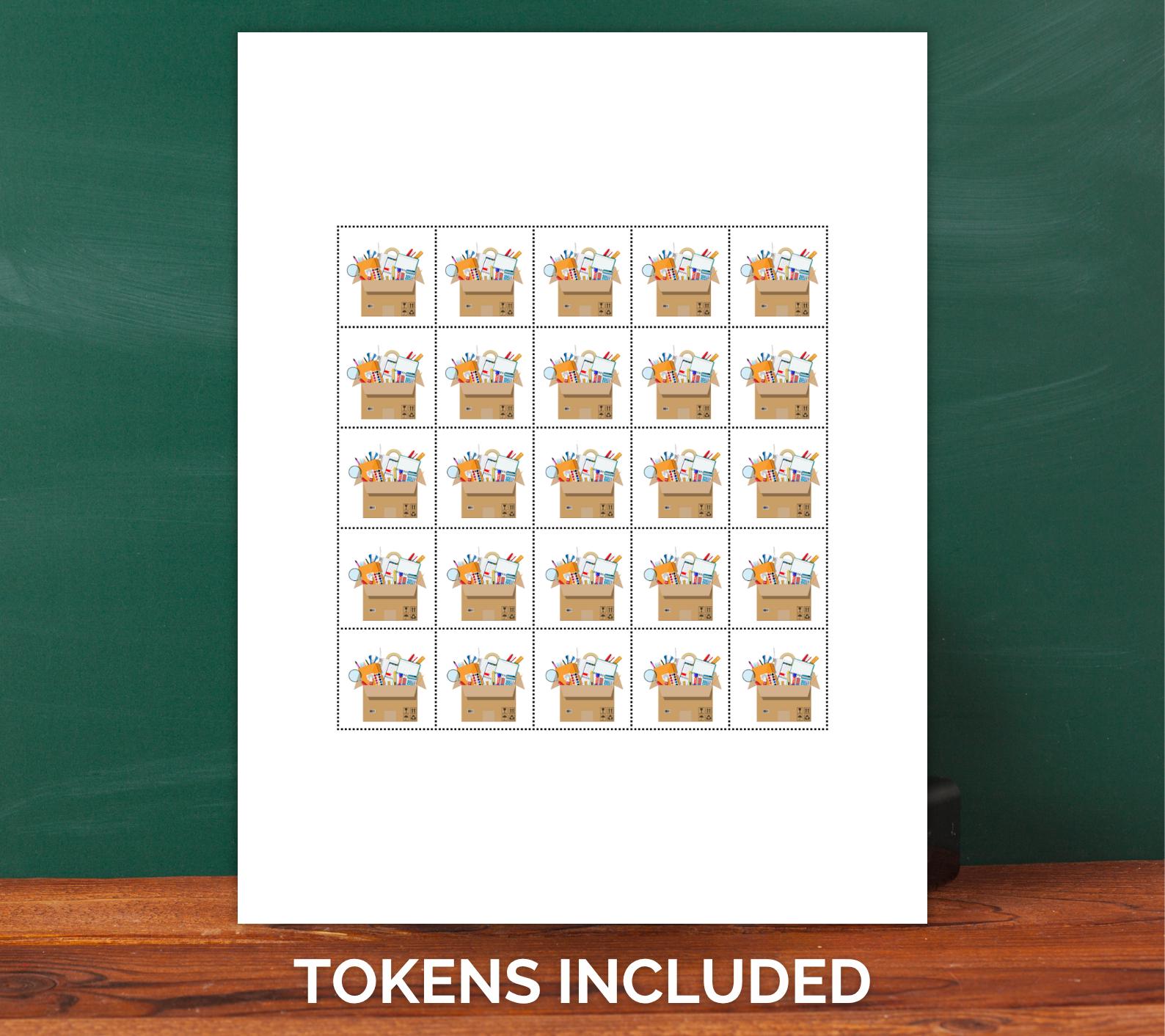 30 Back to School Bingo Cards, School Bingo, Back to School Games ...