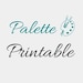PalettePrintable store logo