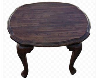 wooden side table/end table