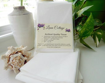 Archival Quality Tissue Paper: Acid-Free, Unbuffered, for Heirloom Storage