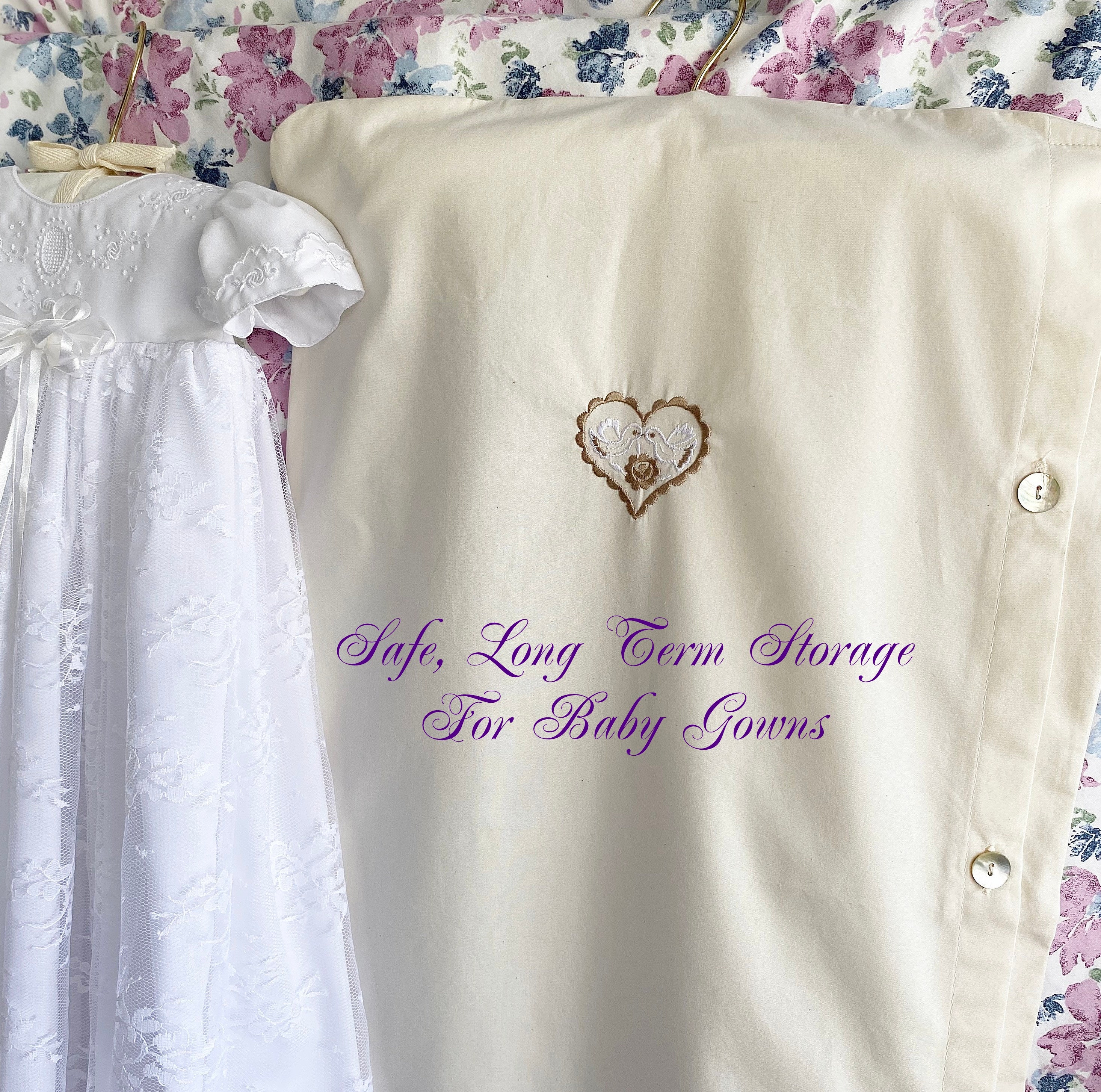 ARVANA 72” x 24”, 20” Gusset Wedding Dress Garment Bag For Long
