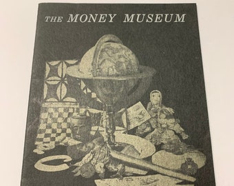 Vintage Souvenir Booklet The Money Museum National Bank of Detroit     Circa 1960   Free Shipping