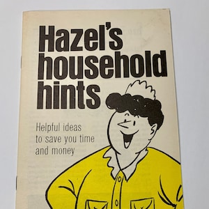 Vintage Booklet Hazel’s Household Hints from General Motors Information Rack 1966