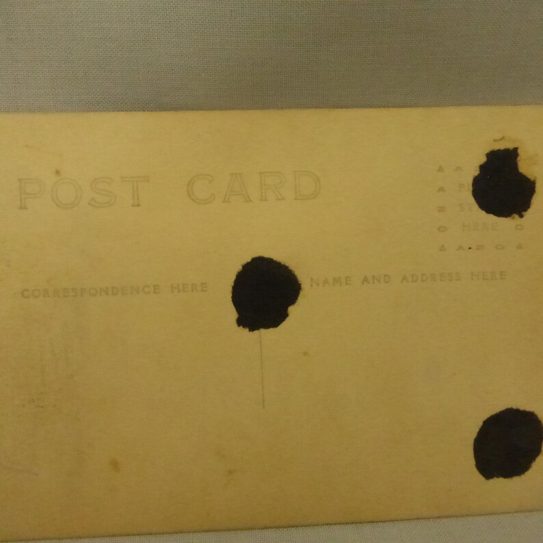 Antique Photo Postal Card Three Generation Family Portrait Kodak AZO Stamp Box