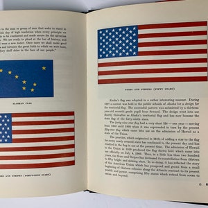 Vintage Book Flags of American History by David Crouthers 1962