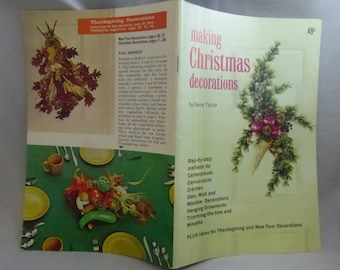 How To Book:  Making Christmas Decorations by Gene Taylor  1964