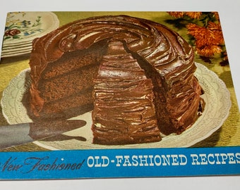 Vintage Arm & Hammer New Fashioned Old-Fashioned Recipes Cookbooklet 1951 Free Media shipping