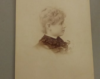 Antique Cabinet Card Portrait CC261