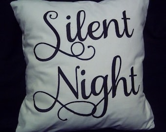 silent night cloud pillow