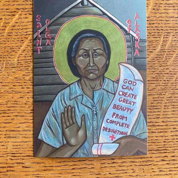 St. Olga - 5”x7” Art Print SMALL